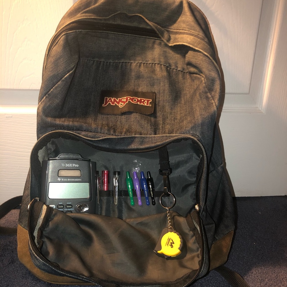 Jansport Unisex Denim Original  Backpack